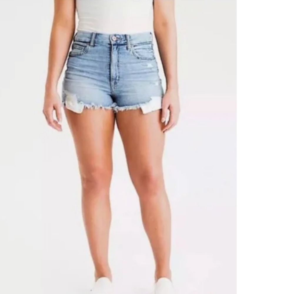 American Eagle HI Rise Shortie